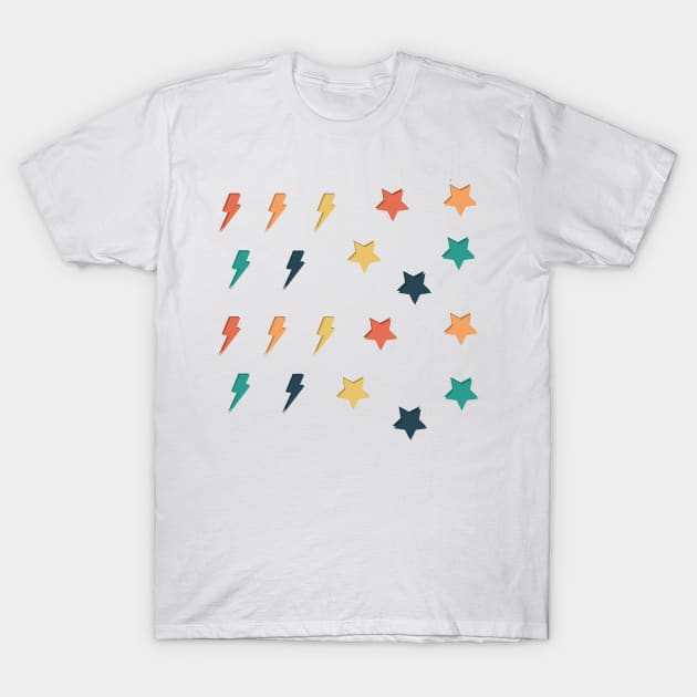 Lighting and Stars T-Shirt by ampp